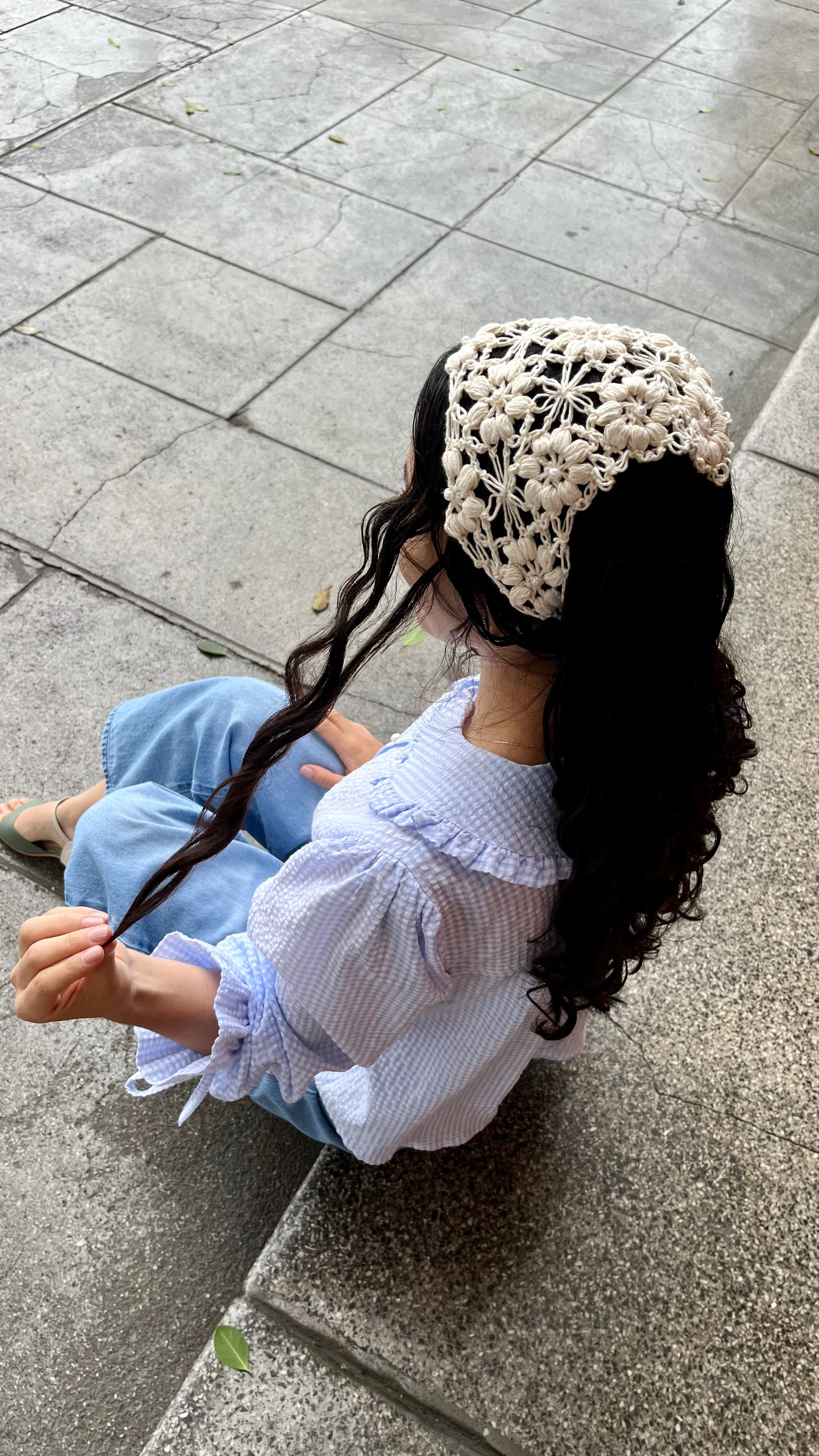 Bandana Margo Beige
