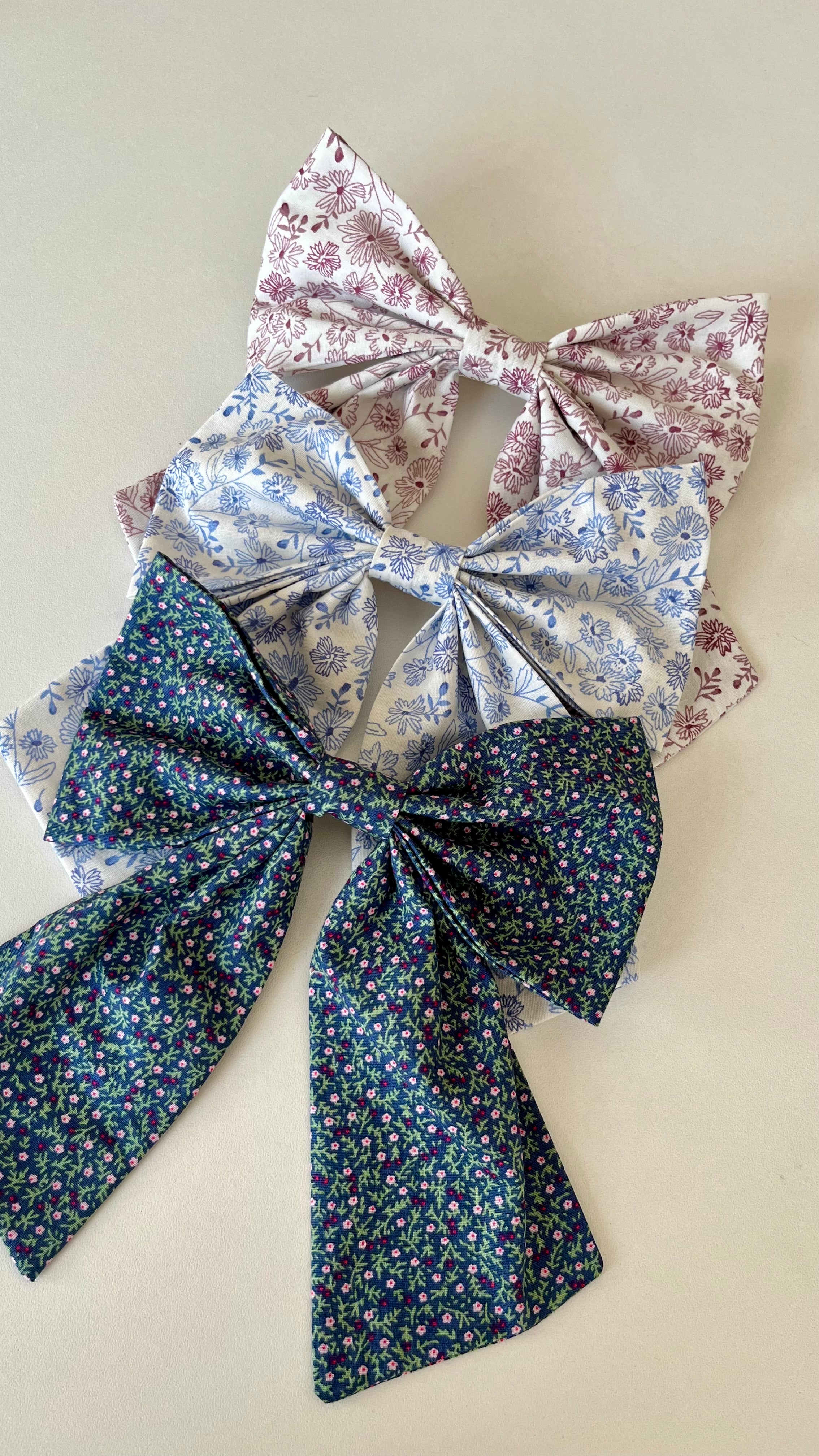 Pack de tres lazos de cabello más envio gratis