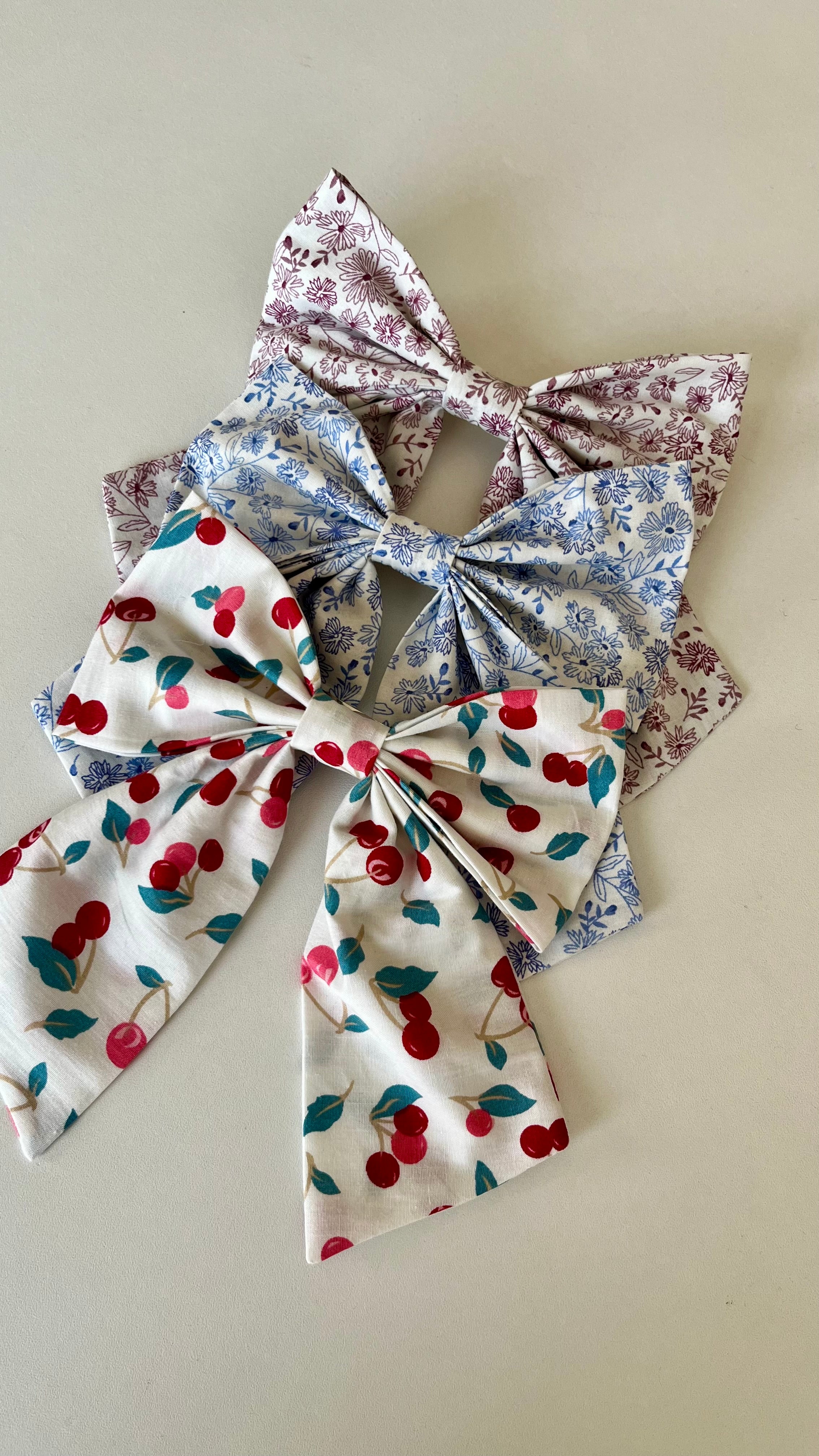 Pack de tres lazos de cabello más envio gratis