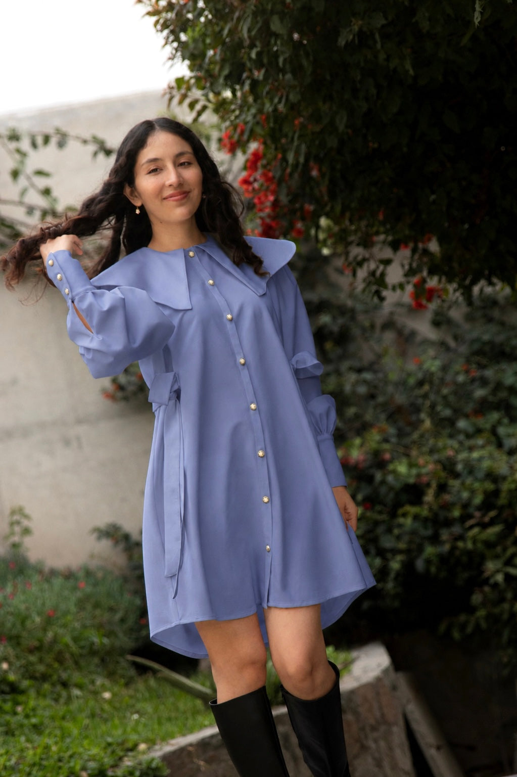 Vestido Eleonora Azul Preventa