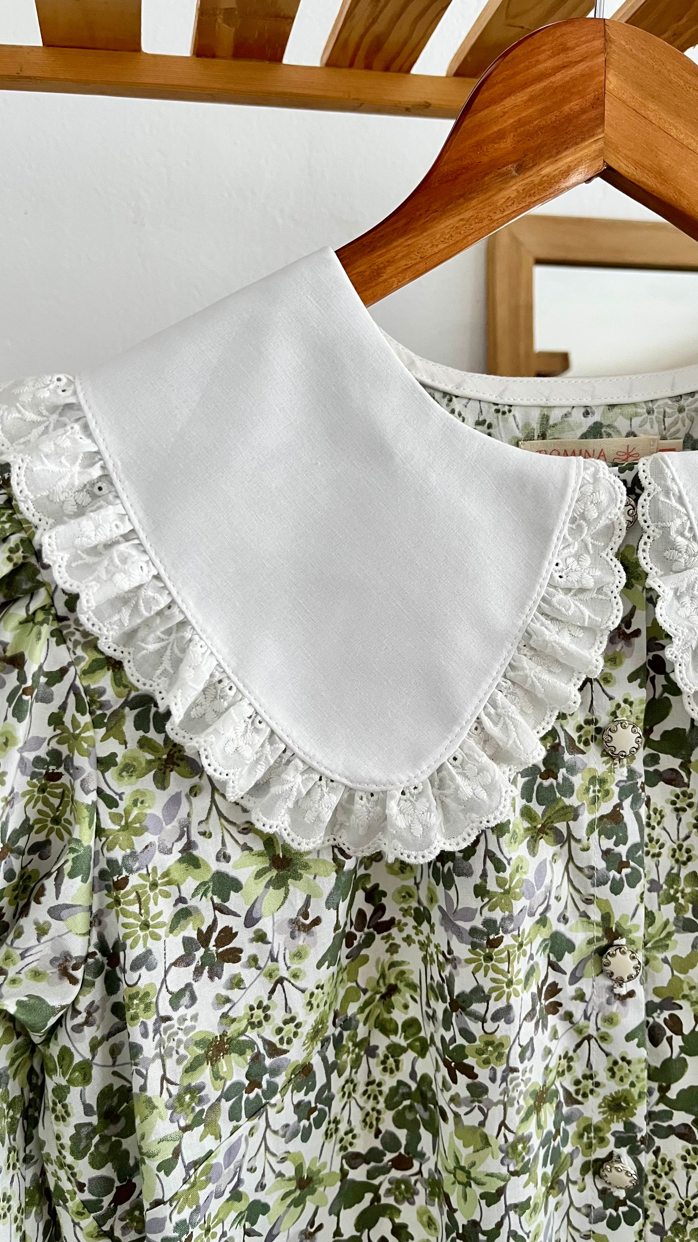 Blusa Anastasia verde Estampado