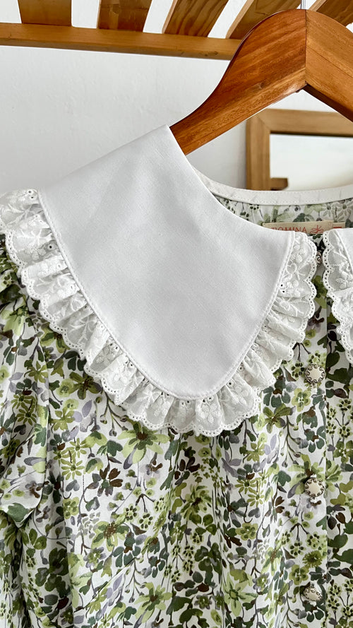 Blusa Anastasia verde Estampado