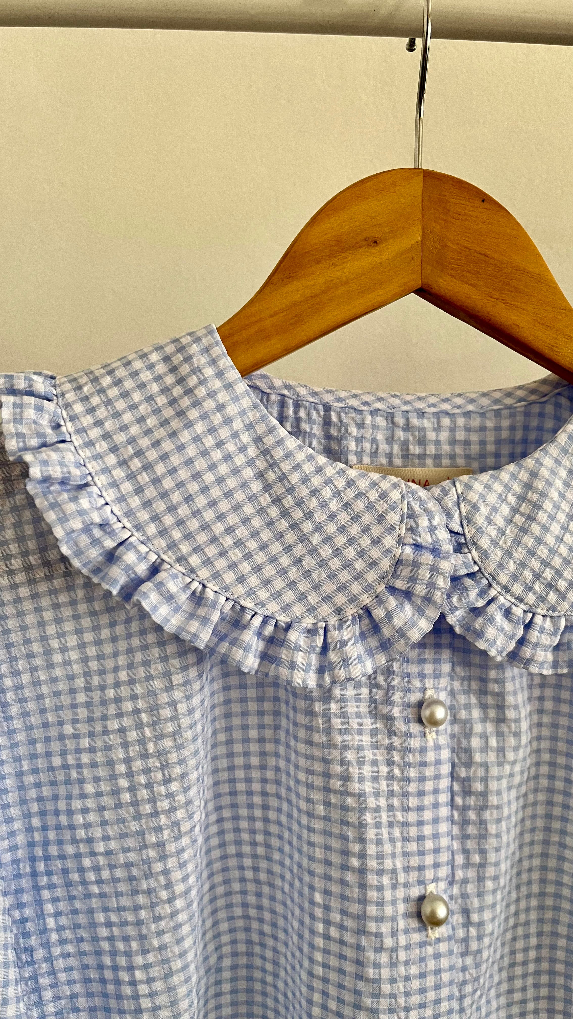 Blusa Rosé Celeste Manga larga